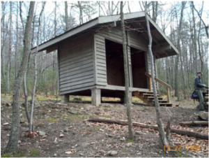 Catawba Mountain shelter