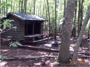 Laurel Creek shelter