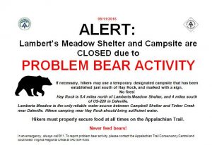 Lamberts Meadow Closure sign.1 5.16